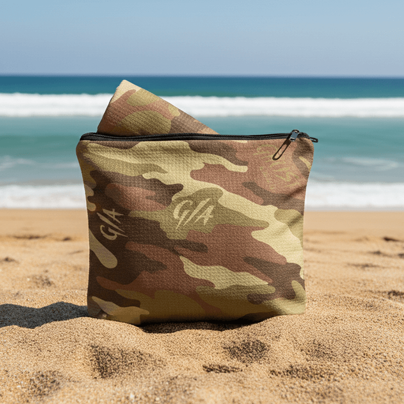 Beach Towel With Built In Bag