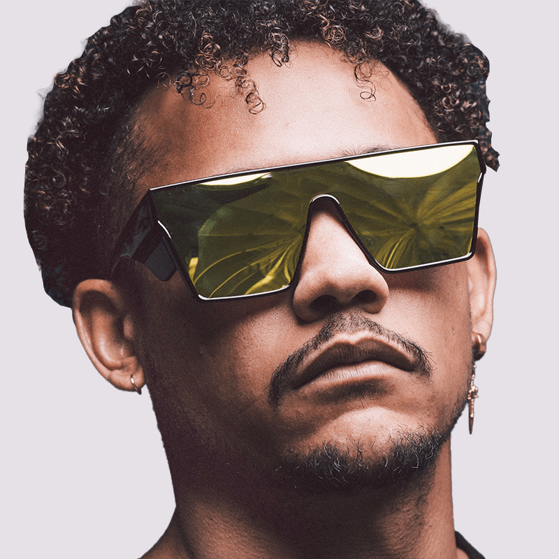 Polarized Sunglasses w/ Side Shields