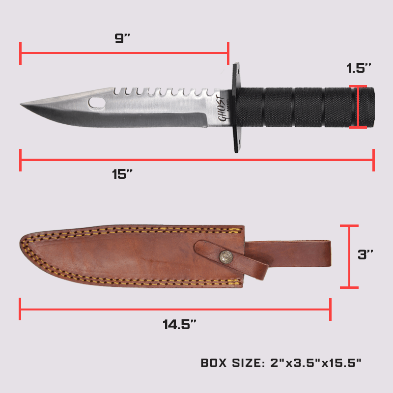 SPF Survival Knife