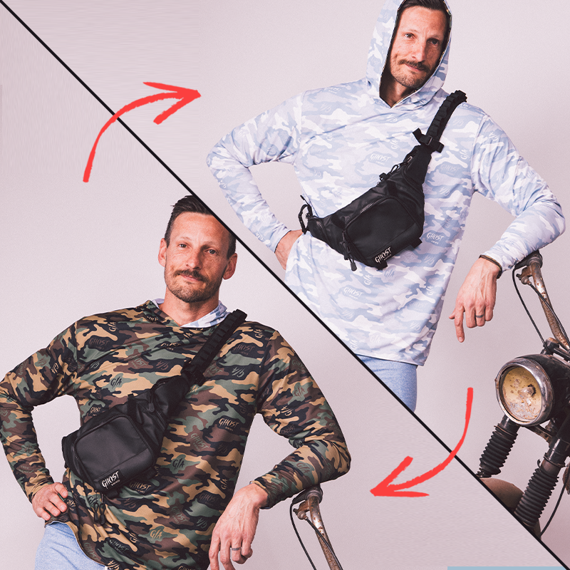 Reversible Hooded Rashguard UPF 50+